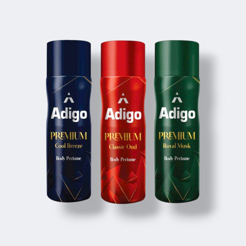 Adigo Premium Classic Oud Body Perfume 165 ml 3Pcs set